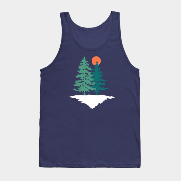 Minimalist Abstract Nature Art #11 Tank Top by Insightly Designs